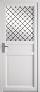 porte d'entree pvc Eloge Vitrage