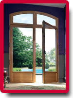 portes fenetres bois sur mesure arcades et baies